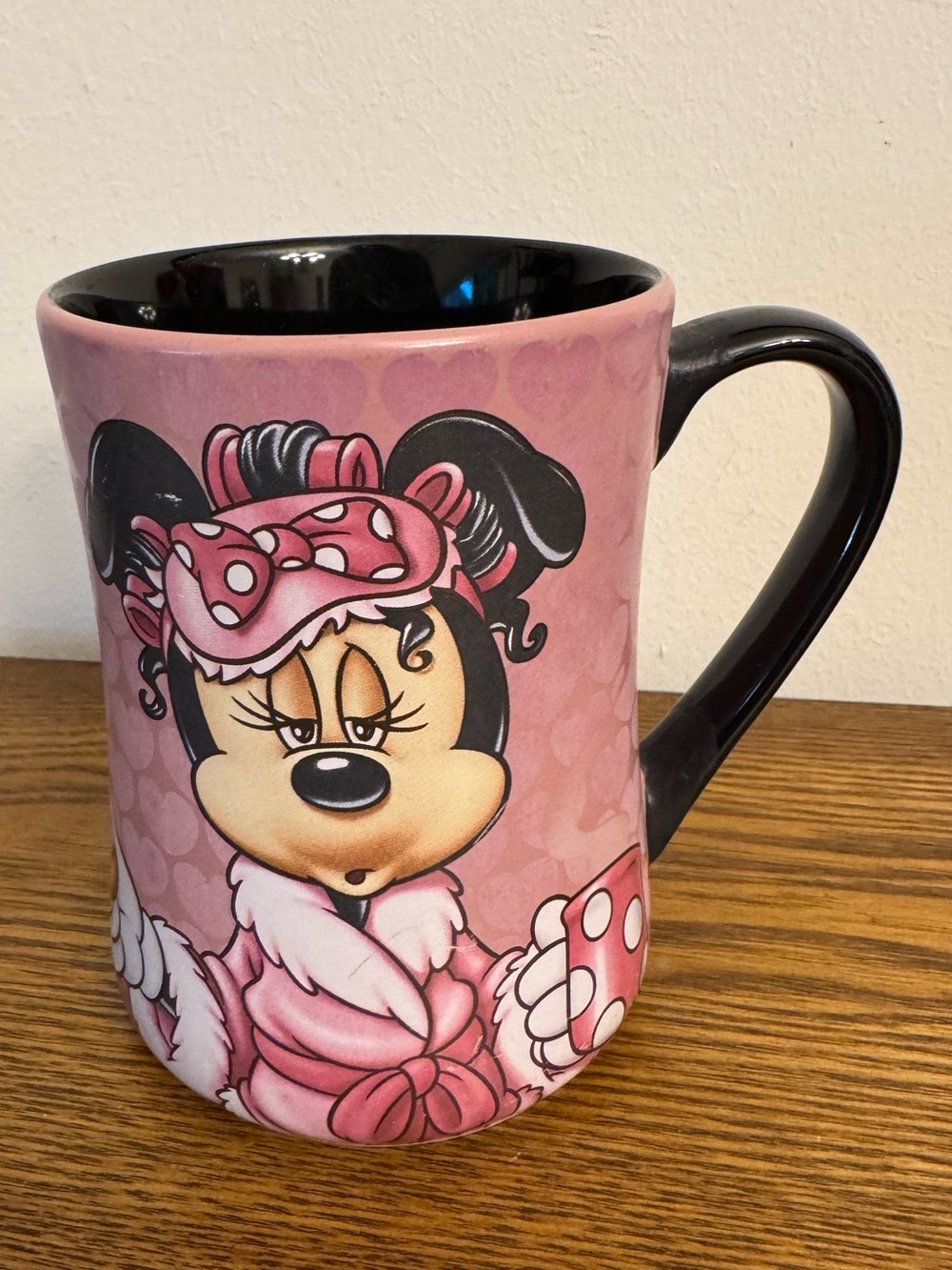 Disney Parks Exclusive Minnie Mouse "Mornings Aren't Pretty" Ceramic Mug